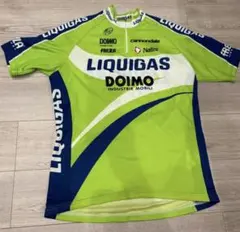 Santini Liquigas サイクルジャージ ハーフジップ 半袖 - メルカリ