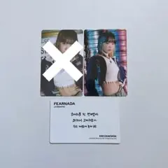 LE SSERAFIM チェウォン FEARNADA トレカ メッセージ