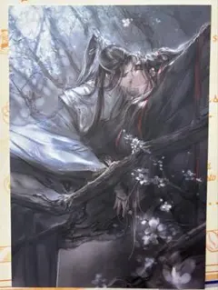 魔道祖師 中国ドラマCD『如故』音楽集 特典ポストカード （廃盤）藍忘機 魏無羨のサムネイル
