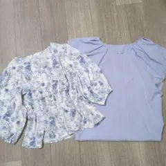 natural couture 　ブラウス2枚