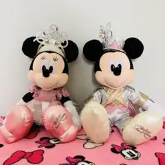 ミッキー　ミニー　ぬいぐるみ　ビリーヴシーオブドリームス　ディズニーシー