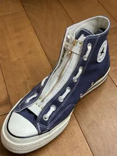 限定値引 ジッパーユニット39 コンバースオールスター用　白シボ革