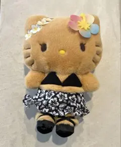 ハローキティ　マスコットホルダー　トコナツバケーション