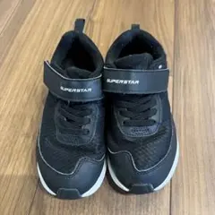 MOONSTAR SUPERSTAR ブラックスニーカー　19.0