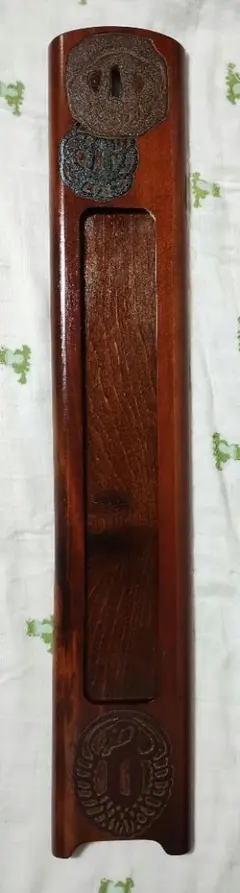 烏城彫　短冊入れ 烏城彫 短冊入れ