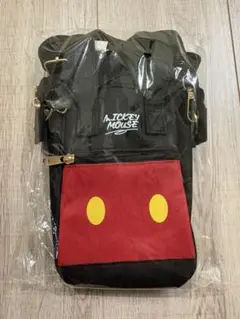 ミッキーマウス 耳付きショルダーバッグ 約18cm