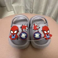 スパイダーマン ベビーサンダル 13cm