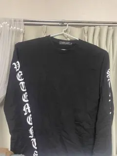 YINQILE ブラック 長袖カットソー L