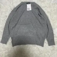 タグ付き未使用⭐︎ ジャーナルスタンダード　カシミヤ100% ニット　グレー