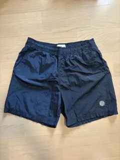 STONE ISLAND】ストーンアイランド ナイロン ハーフパンツ - メルカリ