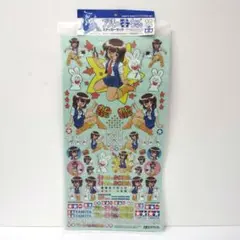 値上げしちゃう❣️プラモのモ子ちゃん シール ２枚 田宮模型 スバル タミヤ 値上げしちゃう❣️プラモのモ子ちゃん シール 2枚 田宮模型 スバル