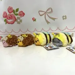ディズニー　ツムツム　ぬいぐるみ　プーさん　ピグレット　イーヨー　4点セット