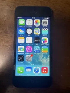 Apple iPhone 5 ブラック 本体 - iOS 7.1.2