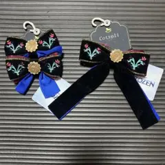 アナ雪　ヘアアクセサリー　バースデイ　ヘアゴム　cottoli 2個セット