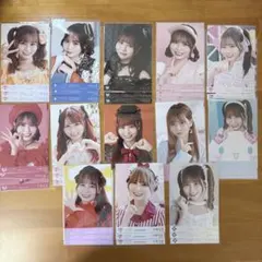 イコラブ 大場花菜 内緒バナシ 生写真 直筆＋劇薬中毒 生写真,4カット
