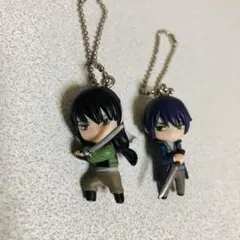 銀魂　キャラクター　ストラップ　２体