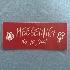 【ENHYPEN】ヒスン Weverse con Sticker