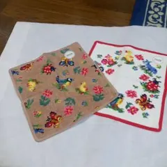 最終お値下げ　FEILER タオルハンカチ 2枚セット