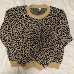 レオパード ニット