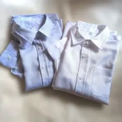 美品 長袖シャツ Yシャツ スーツに 120B フォーマル 入学式 冠婚葬祭2枚