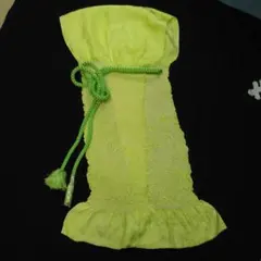 萌木色の帯あげと帯締め