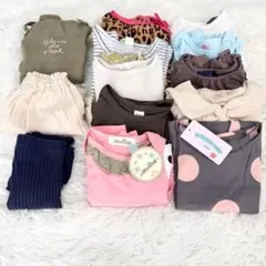 まとめ売り キッズ服セット 90~95cm 13点 Tシャツ ズボン 夏服