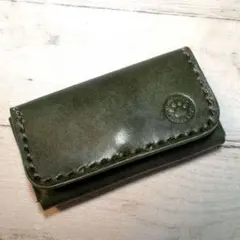 本革 ヌメ革 ミニコインケース 小物入れ No.536 レザークラフト