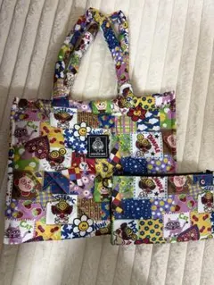 ヒステリックミニ　 パッチワークトートバッグ