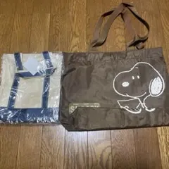 スヌーピー エコバッグ 2点セット