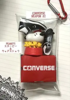PEANUTS＆CONVERSE スヌーピーWEAPONガチャ詰めポーチ 020