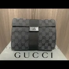 GUCCI ポーチ ベルクロ フラップ クラッチ ミニ