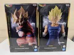 ドラゴンボール フィギュア　悟空 ベジータ Grandista