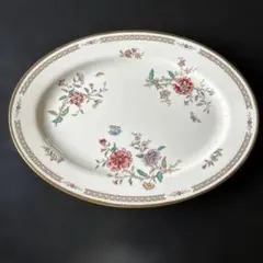 美品❤️ジノリ❤️グランデューカ❤️華やかなオーバルプラター　34センチ 希少品❤️ジノリ❤️グランデューカ❤️華やかなオーバルプラター 34