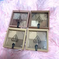 新品　3CE スタイルナンダ　ミニマルチアイカラーパレット　4個セット