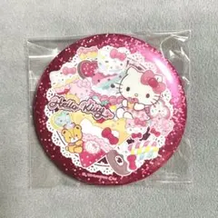 【新品未開封】サンリオ キラキラBIG缶バッジ ハローキティ 缶バッチ