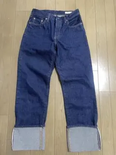 Levi's 501 ダークブルー ストレートデニム