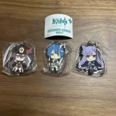 原神 カプセルラバーストラップvol.4 胡桃 行秋 刻晴