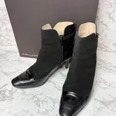 ペリーコ PELLICO ショートブーツ　レザー　スウェード　ベルト　パンプス