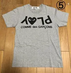 PLAY COMME des GARCONS Tシャツ グレー Sのサムネイル