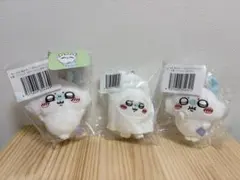 ちいかわ　褒めろッモモンガ Ｅ賞マスコット たこいかくじ D 賞３点セット