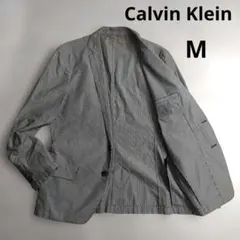 た*ん様 Calvin Klein　テーラードジャケット　コットン　ストライプ
