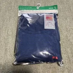 【未使用】ユニクロ クルーネック長袖Tシャツ Lサイズヒートテック レディース