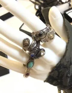 ARIZONA FREEDOM K18大太陽神 唐草 リング11号