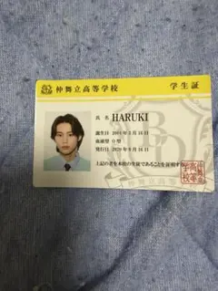 BUDDIIS 学生証 HARUKI
