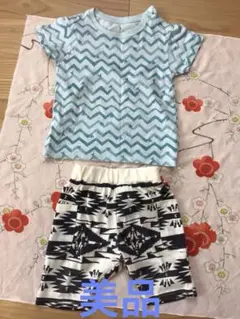 UNIQLO Tシャツ、西松屋　短パン　90