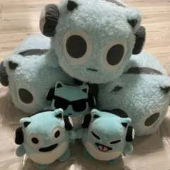 ブルーハムハム ぬいぐるみ 6体セットのサムネイル