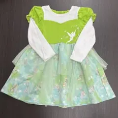 BABYDOLL なりきりワンピース　ティンカーベル　90サイズ