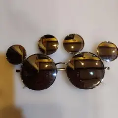 【値下げ】ミッキー型ミラーサングラス