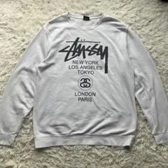 stussy スウェットトレーナー World tour XLサイズ