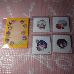 にじさんじ　ステッカー　4種　特典ミニクリアファイル